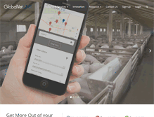 Tablet Screenshot of globalvetlink.com